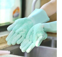 Load image into Gallery viewer, Multifunction Silicone Cleaning Gloves
