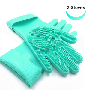 Multifunction Silicone Cleaning Gloves